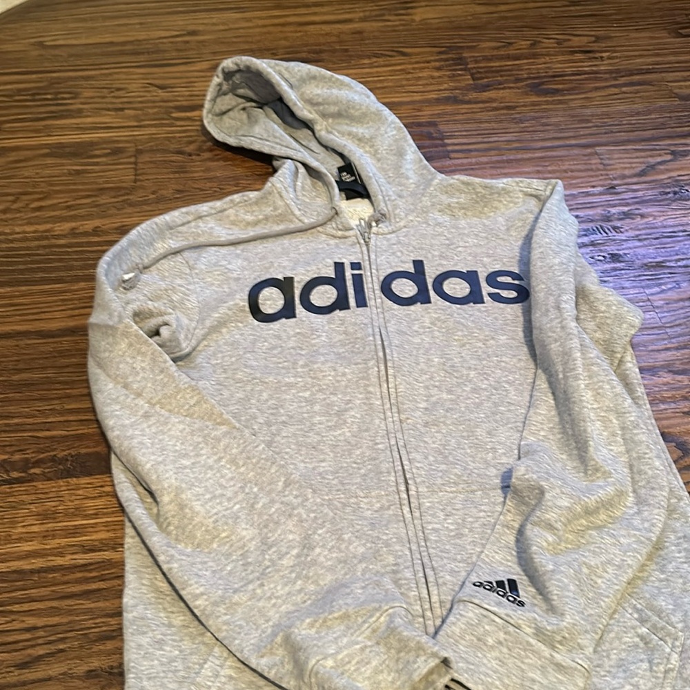 Men’s adidas lightweight zip hoodie